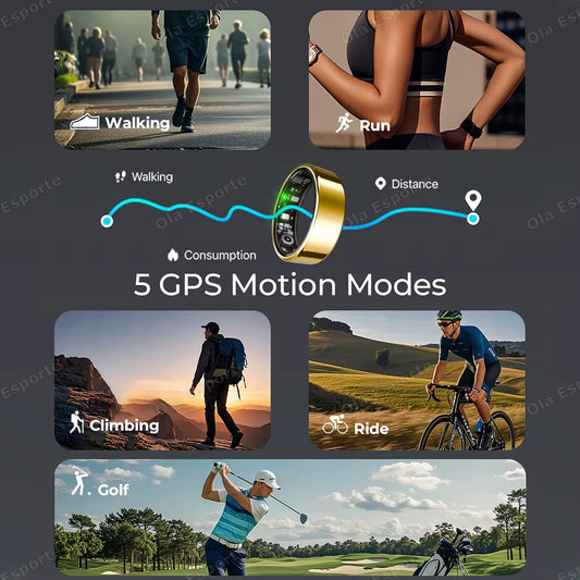 New Smart Ring 2025 Bluetooth Call Heart Rate Blood Pressure Monitor Smartring 5ATM Waterproof Sports Health Ring Men Women Gift